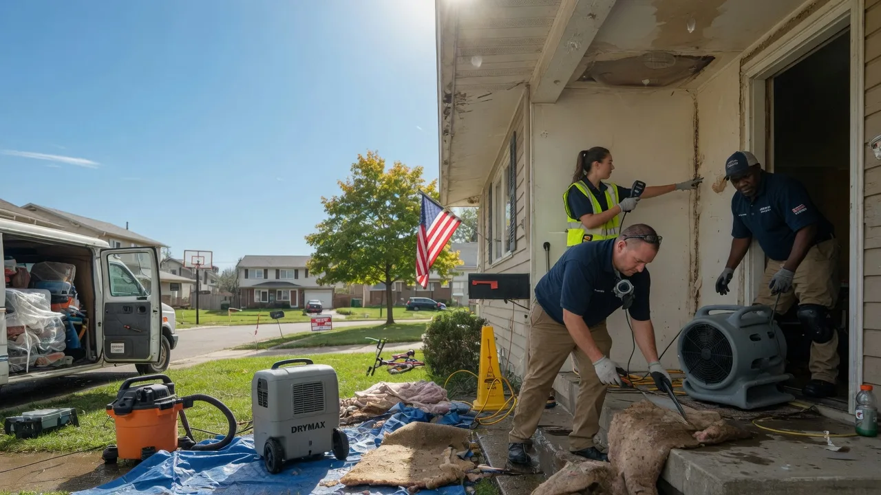 Water Damage Restoration in Winesburg, OH near me
